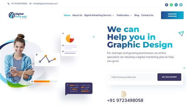 Digital Rank Web - Website Development | Application |Graphics| Design | Social Media Marketing |Best SEO | Company In Rajkot